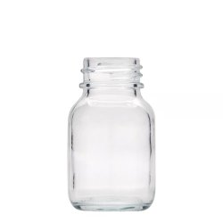 Mini Flasker i Glas - 50 ml - 2 stk. 
