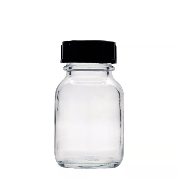 Mini Flasker i Glas - 50 ml - 2 stk. 