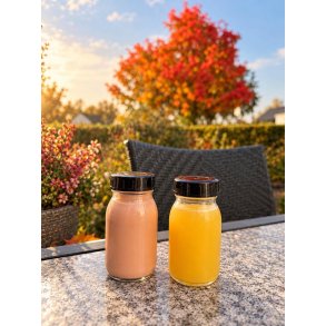 Mini Flasker i Glas - 150 ml - 2 stk. 