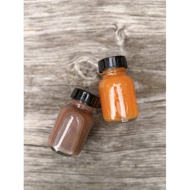 Mini Flasker i Glas - 50 ml - 2 stk. 