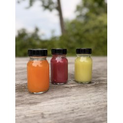Mini Flasker i Glas - 100 ml - 3 stk. 