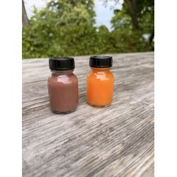 Mini Flasker i Glas - 50 ml - 2 stk. 