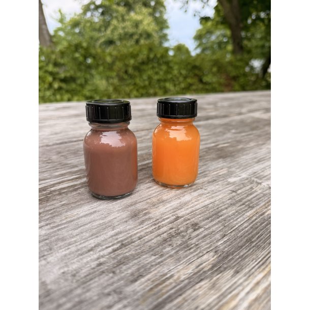 Mini Flasker i Glas - 50 ml - 2 stk. 