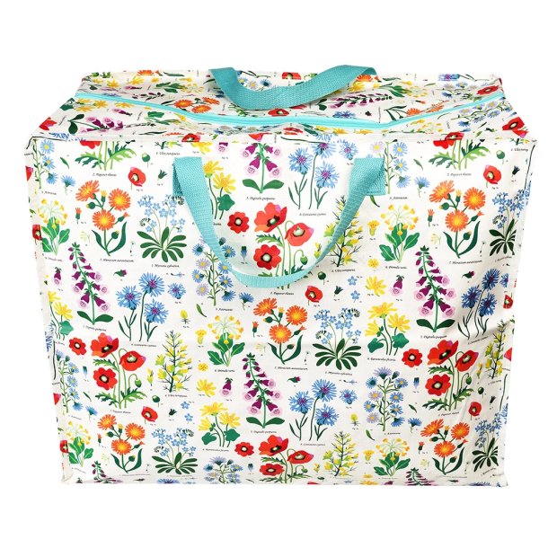 Rex London - Jumbo opbevaringspose - Wild Flowers