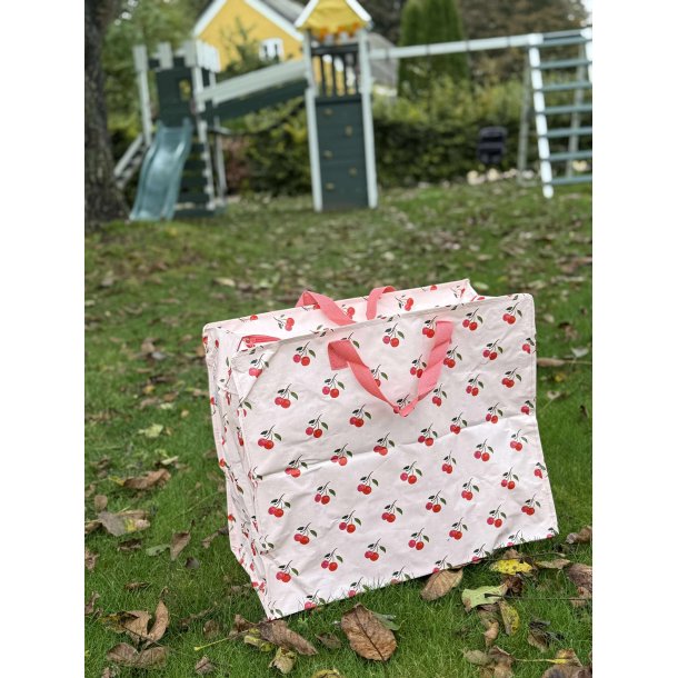 Rex London - Jumbo opbevaringspose - Kirsebr