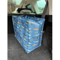 Rex London - Jumbo opbevaringspose - Sharks 