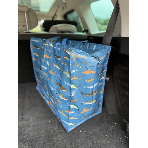 Rex London - Jumbo opbevaringspose - Sharks 