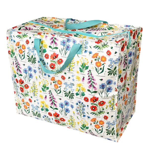 Rex London - Jumbo opbevaringspose - Wild Flowers