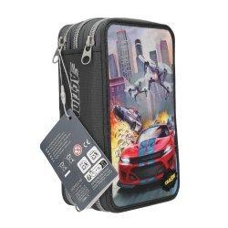 Action World Trippel Penalhus m/ LED - Politi 