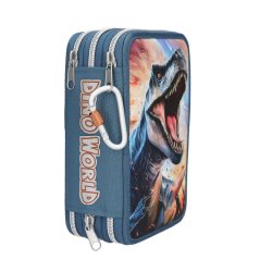 Dino World Trippel Penalhus - DIno T-Rex 