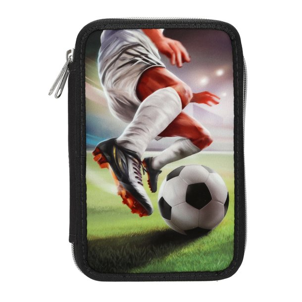 Action World Dobbelt Penalhus - Fodbold 