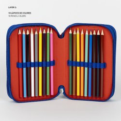 Penalhus Trippel - Avengers - Bl� og R�d