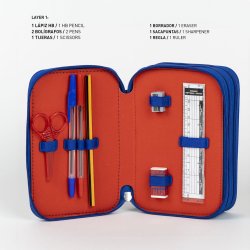 Penalhus Trippel - Avengers - Bl� og R�d