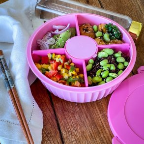 Yumbox Poke Bowl - Guava Pink - 5 Rum 