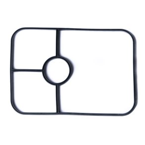 LEKKABOX - Silikone forsegling - Reservedel - Sort glimmer