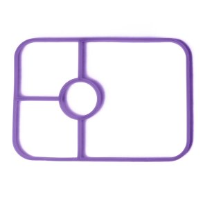 LEKKABOX - Silikone forsegling - Reservedel - Lilla