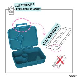 LEKKABOX - Reservedel - Clip til Classic Version 2 - Lilac