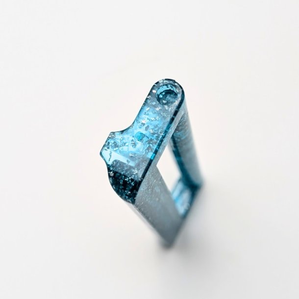 LEKKABOX - Reservedel - Clip til Glamour Version 1 + Glamour Mini - Bl� Glimmer