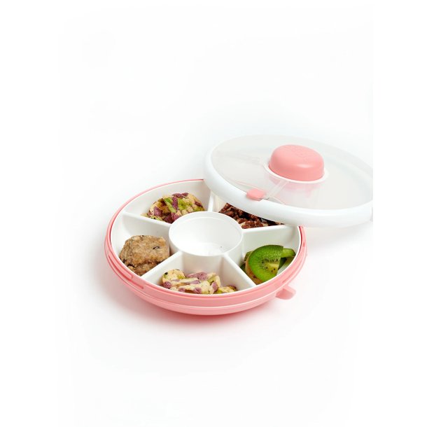G�Be Kids - Original snack spinner - Koral pink 