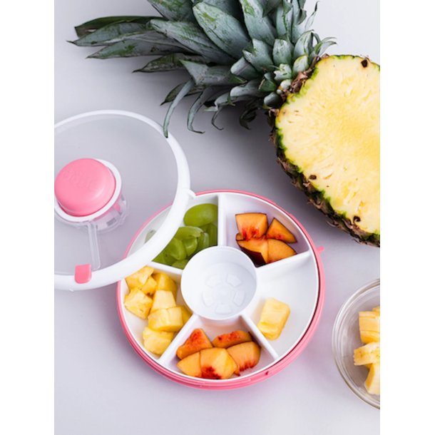 G�Be Kids - Original snack spinner - Koral pink 
