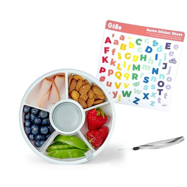 Gbe Snack Spinner - Gr - Inkl. Klistermrker og Snor