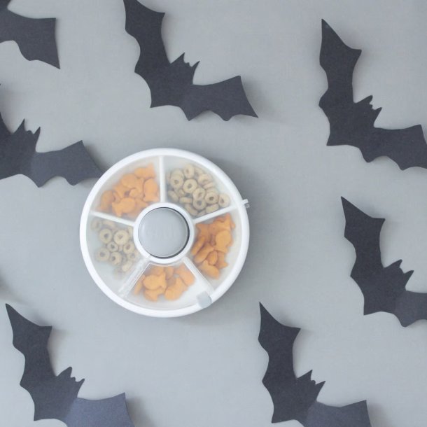 Gbe Snack Spinner - Gr - Inkl. Klistermrker og Snor