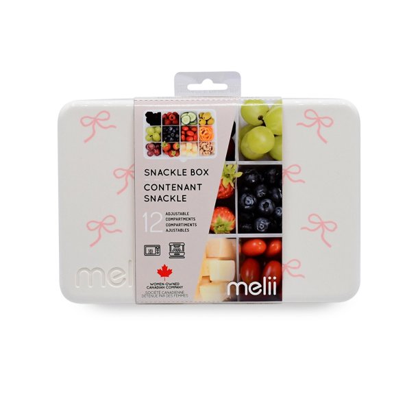 Melii snack box - Elfenben og Sljfer - 12 Rum