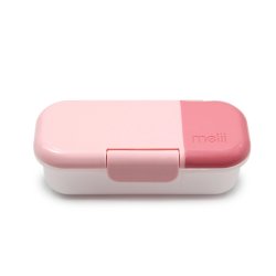 Melii Snack og dip beholder - 2 pak. - Blush Berry &amp; Blush Wisteria