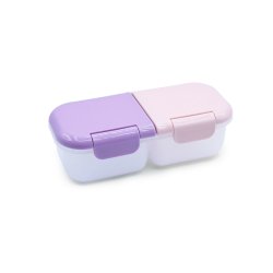 Melii Snack box - 2 rum - Pink og lilla 