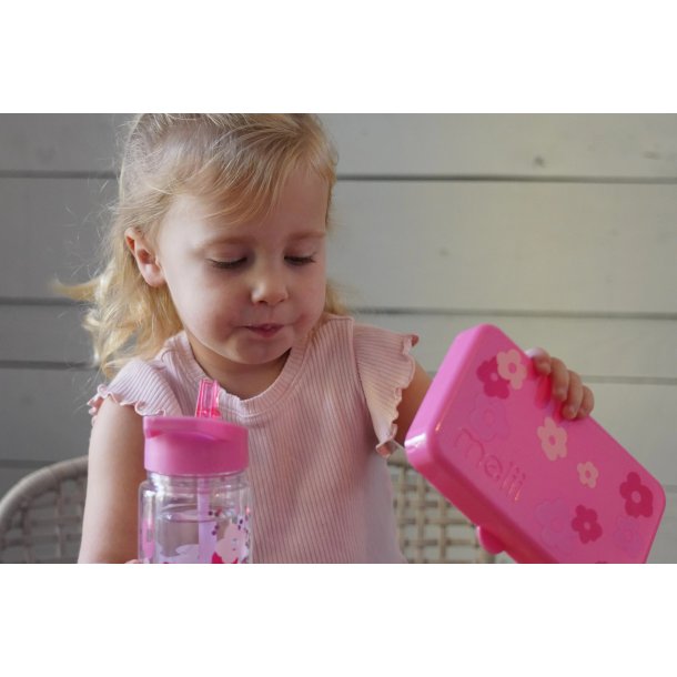 Melii Snack Box - Mini - Blomster - 6 Rum