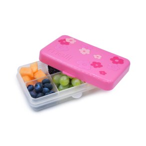 Melii Snack Box - Mini - Blomster - 6 Rum