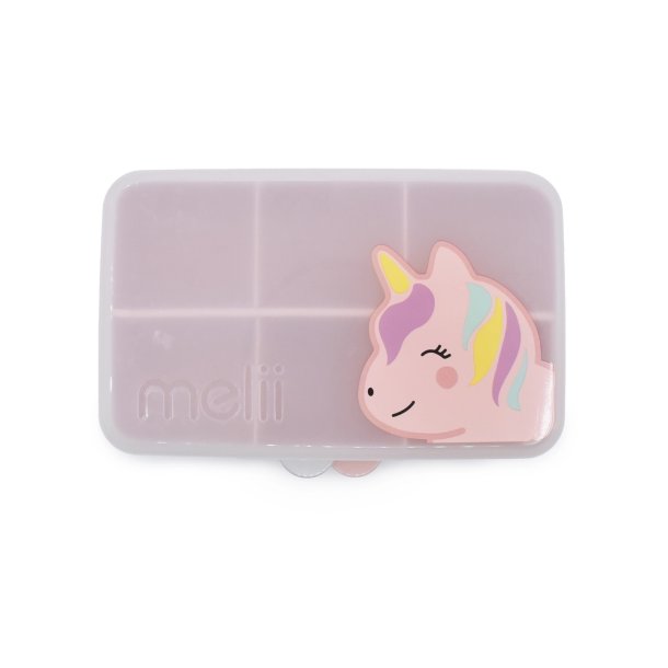 Melii Snack Box - Mini - Enhjrning - 6 Rum