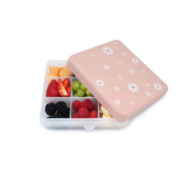 Melii Snack Box - Fersken &amp; Blomster - 9 Rum