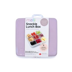 Melii Snack Box - Lilla - 9 Rum
