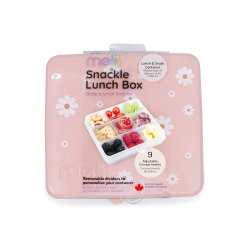 Melii Snack Box - Fersken &amp; Blomster - 9 Rum