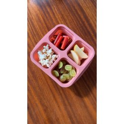 Melii - Mealprep-beholdere - 4 rums + 4 stk  - Lyser�d 