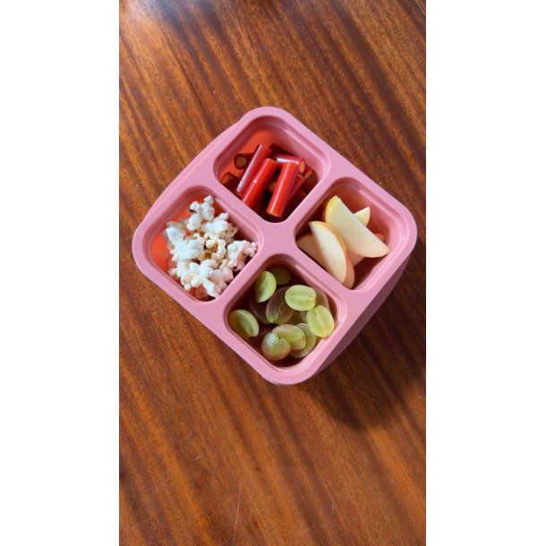 Melii - Mealprep-beholdere - 4 rums + 4 stk  - Lyser�d 