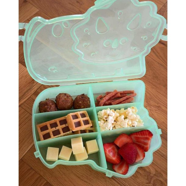 Melii Snack Box - Grn - Dino 