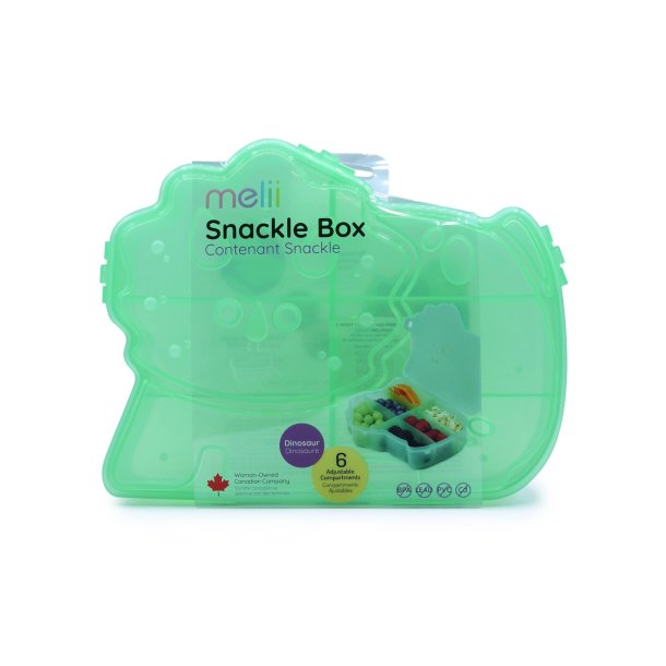 Melii Snack Box - Grn - Dino 