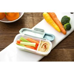 Melii Snack og dip beholder - Salvie &amp; Kaktus Bregne