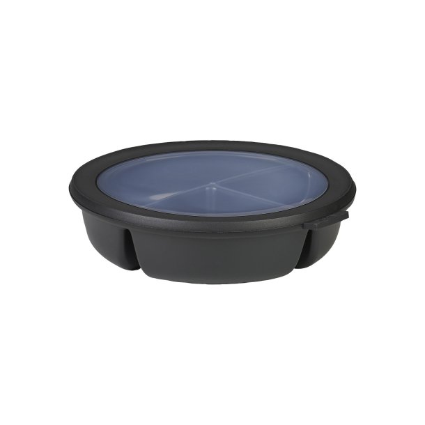 Mepal Cirqula skl med lg - 3 rum - Nordic black