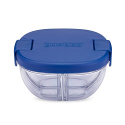 Yumbox Snack Skl - 3 rum - Marinebl