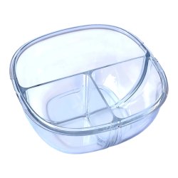 Yumbox Snack Skl - 3 rum - Marinebl