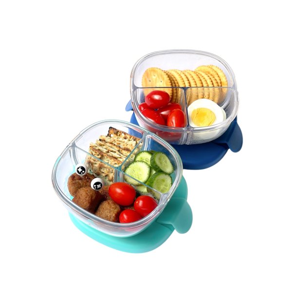 Yumbox Snack Skl - 3 rum - Diset Lilla