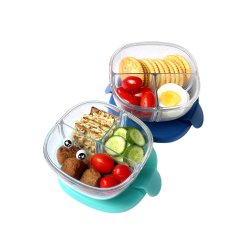 Yumbox Snack Skl - 3 rum - Marinebl