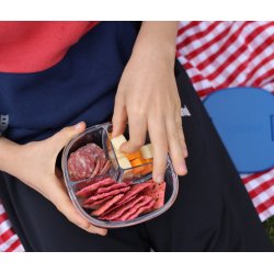 Yumbox Snack Skl - 3 rum - Diset Lilla