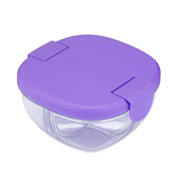 Yumbox Snack Skl - 3 rum - Diset Lilla