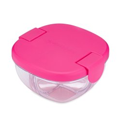 Yumbox Snack Skl - 3 rum - Hindbrrd