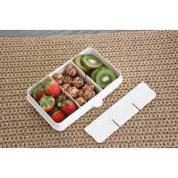 Melii Snack Box Mini - Hvid - 6 Rum 