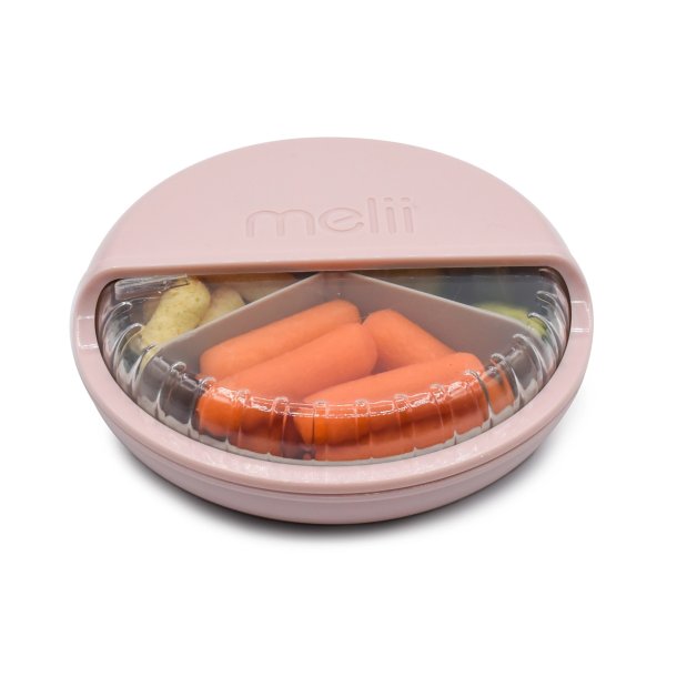 Melii Snack Spinner - Rund - Lyserd 